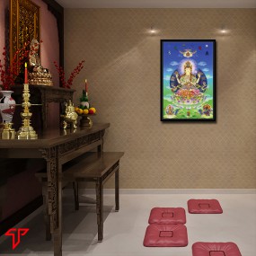 Tranh phật giáo treo phòng thờ